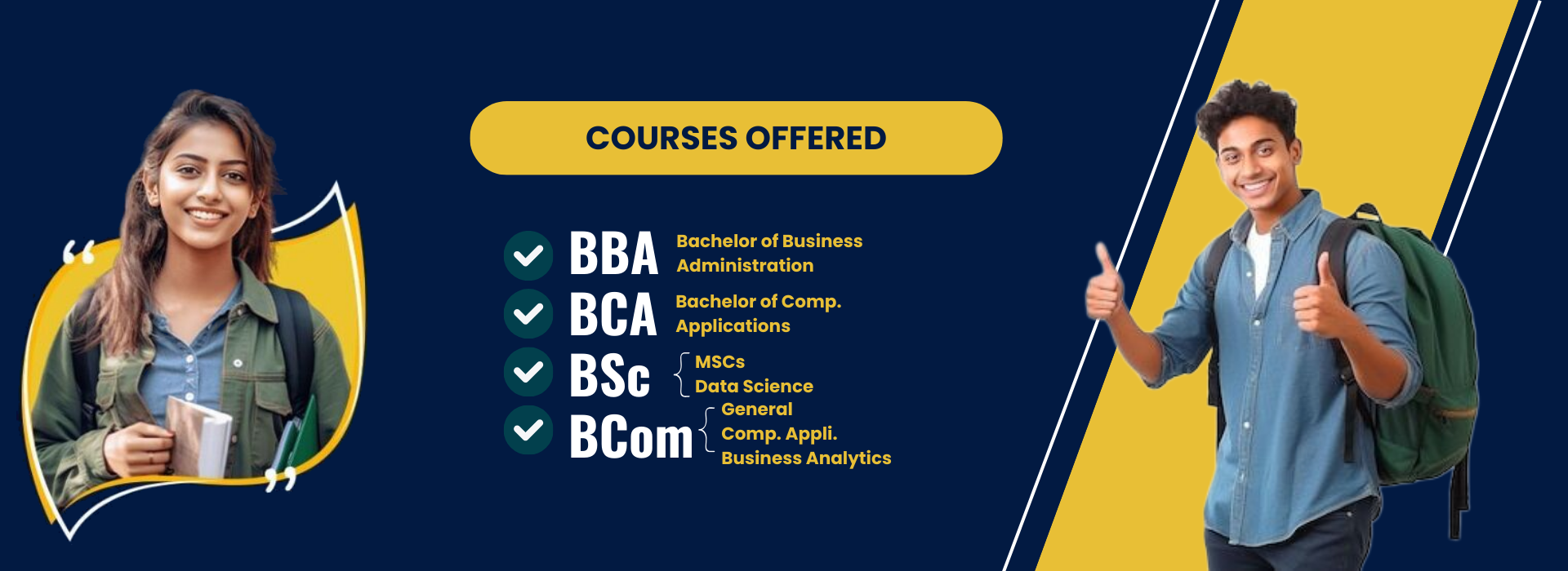 Courses offered