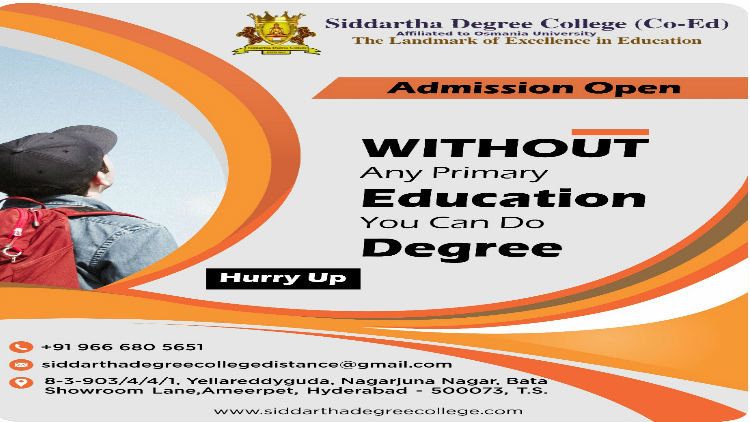 Open Degree In Hyderabad